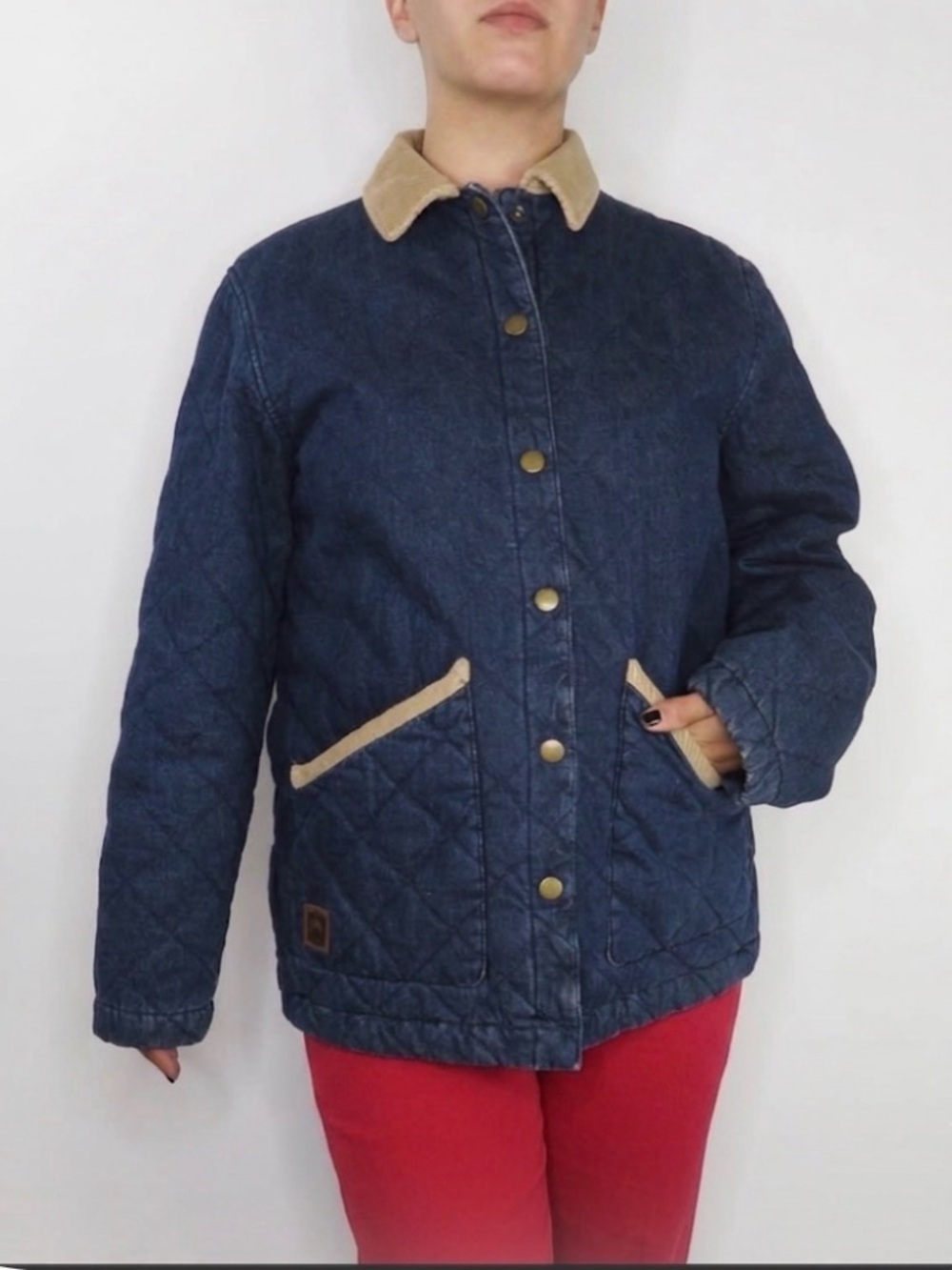 Ralph Lauren Vintage Denim Barn Chore Coat Jacket Large 90’s